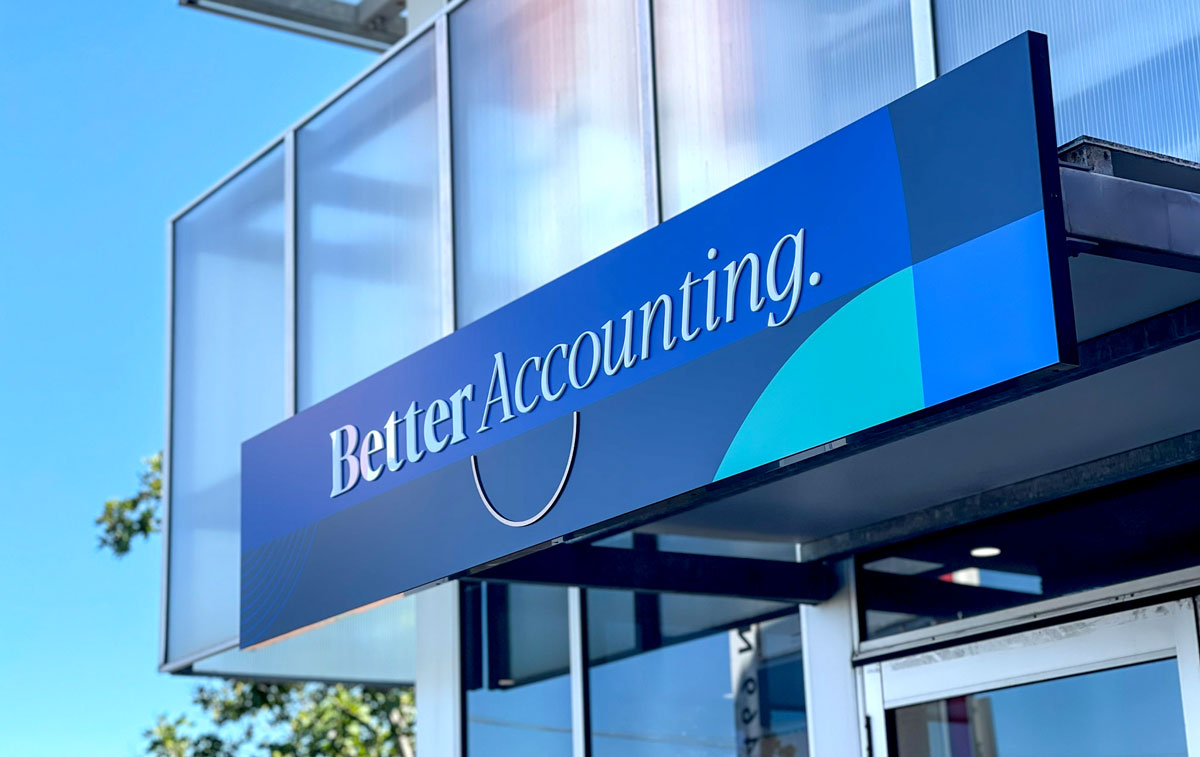 Better Accounting Signage